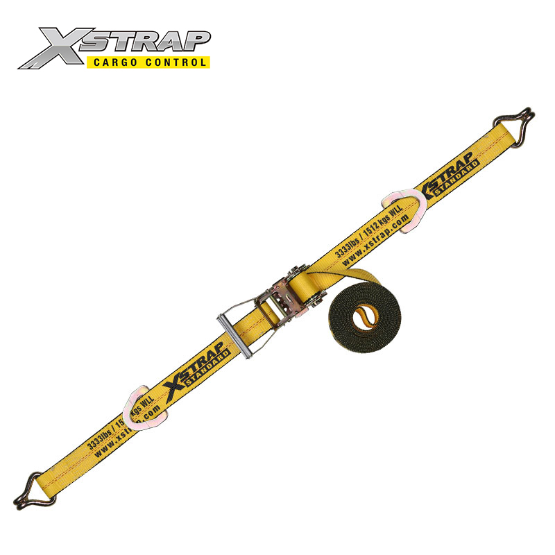 61701-Correa de trinquete de 2 pulgada de ancho con anillos D flotantes