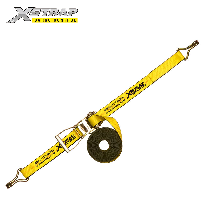 61710-Correa de trinquete de 2 pulgada de ancho con Ganchos de alambre