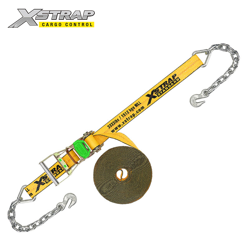 61729 CASTO DE MANGE A LARGO DE 2 pulgada con abrazadera web - anclajes de cadena