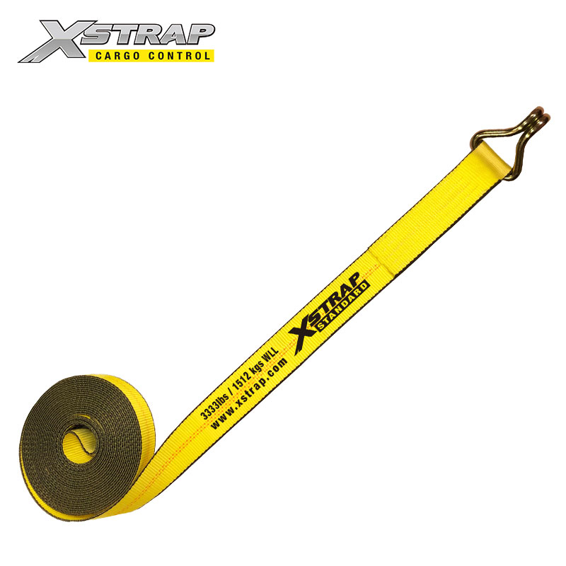 61854 correas de cabrestante de 2 pulgada estándar con Ganchos de alambre