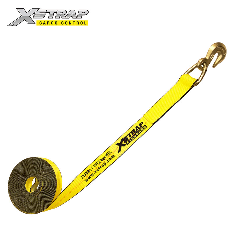 61863 correas de cabrestante de 2 pulgada estándar con Ganchos de agarre