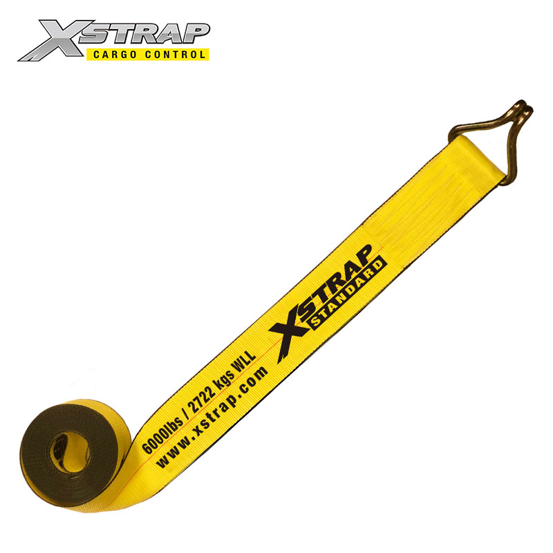 61878 correas de cabrestante de 4 pulgada estándar con Gancho de alambre