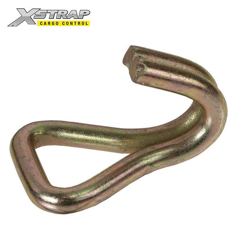69053-Gancho doble en J de alambre de 1 pulgada para servicio pesado