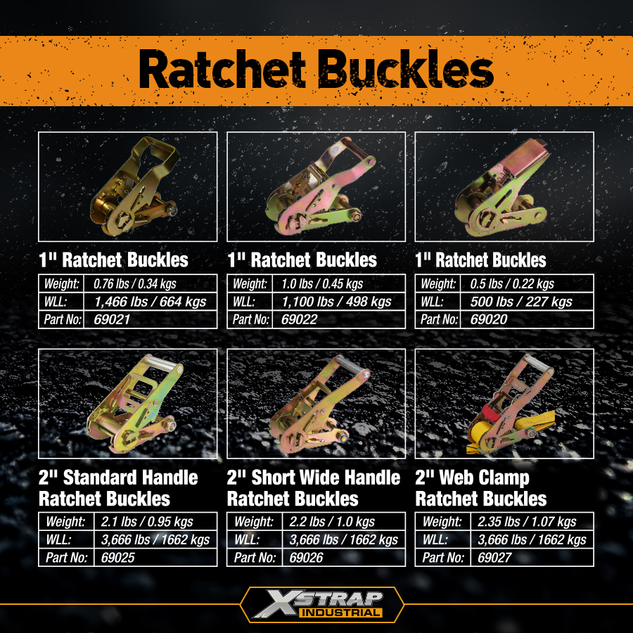 Hebillas de cámara y trinquete