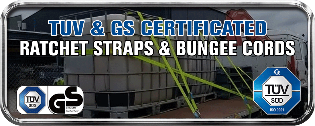 Certificación TUV GS Amarre y cuerda elástica