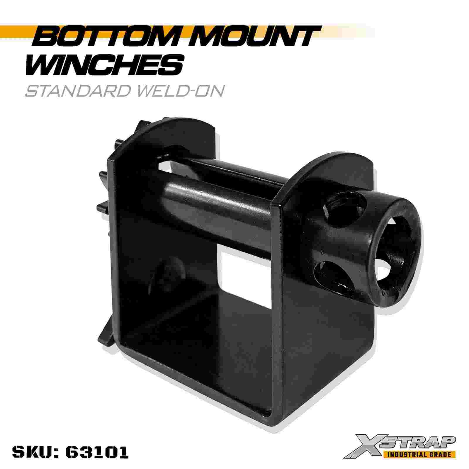 Xstrap 63101 Cabrestante de amarre estándar para montaje inferior, resistencia a la rotura, 16,500 lbs