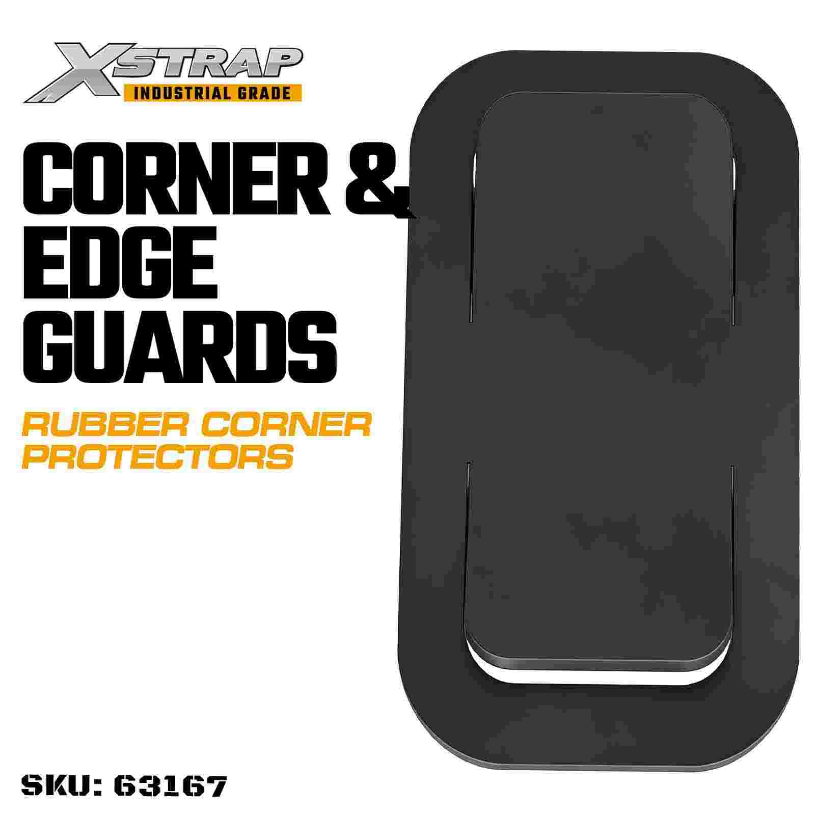 Xstrap 63167 Protectores de esquinas de goma para correas de hasta 4