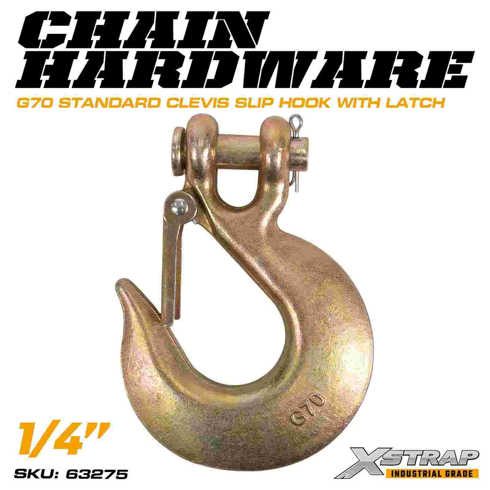 Xstrap 63275 Gancho deslizante de horquilla estándar de 1/4