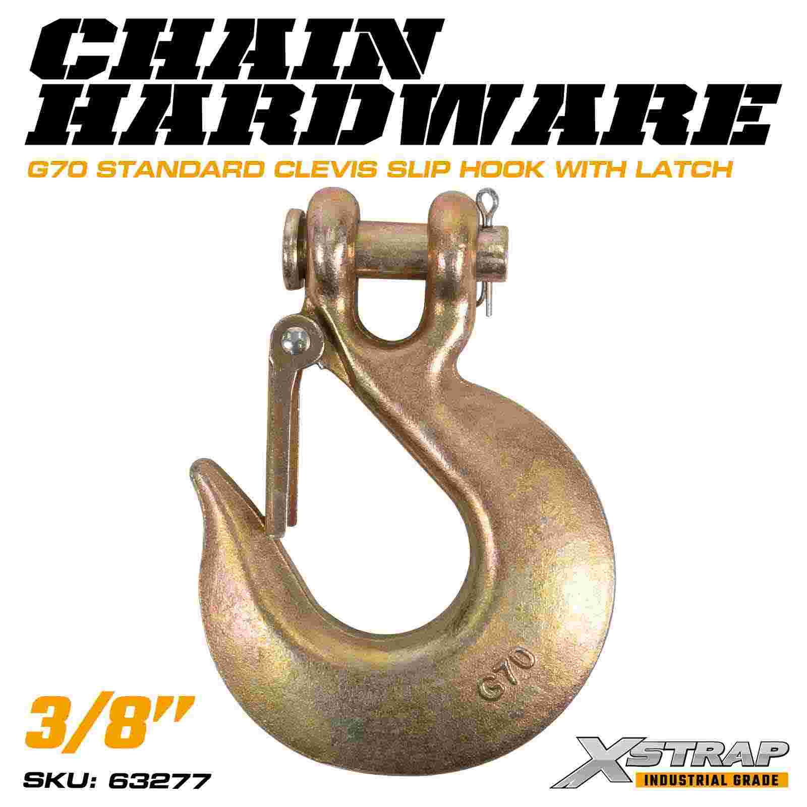 Xstrap 63277 Gancho deslizante de horquilla estándar de 3/8