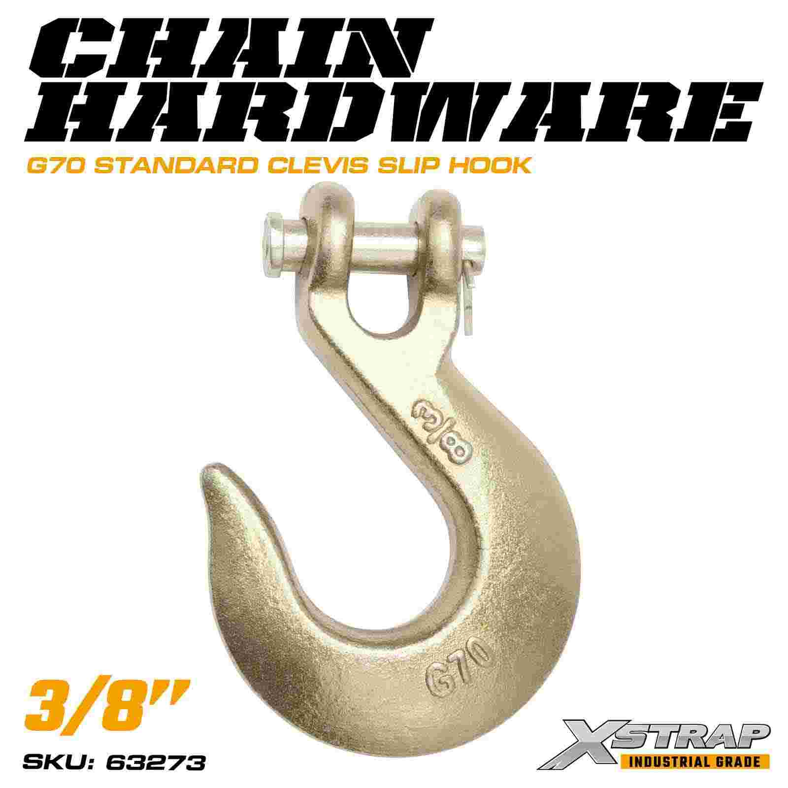 Xstrap 63273 Gancho deslizante de horquilla estándar de 3/8